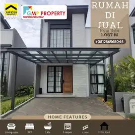Rumah Town House Dalam Cluster Fasilitas Lengkap Bekasi