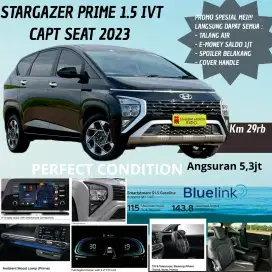 DP 23jt nego Hyundai Stargazer PRIME CAPTAIN SEAT 2023 MATIC HITAM