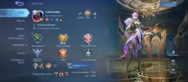 Jual akun mobile legend