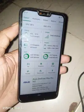 Asus max pro M2 ram 6/64 Snapdragon 660 batangan