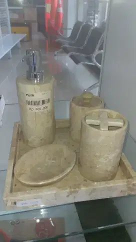 Tempat sabun marble set