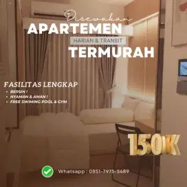 Sewa apartemen Harian & Transit Green Pramuka Jakarta Pusat Termurah