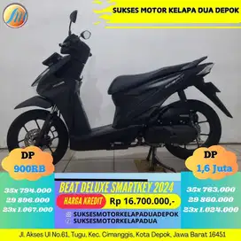 HONDA NEW BEAT DELUXE SMARTKEY 2024 CASH/KREDIT/TUKAR TAMBAH