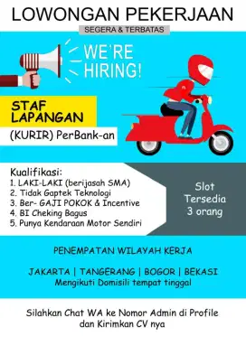 STAFF LAPANGAN PERBANKAN