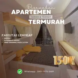 Sewa apartemen Harian Transit Termurah Sayana Harapan Indah bekasi