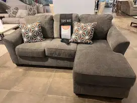 Segampang itu cicilan Sofa Sectional Abney bebas 1 kali angsuran