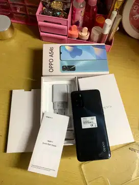 Oppo a54s 6/128gb Lengkap mulus hitam