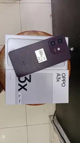 Second Oppo a3x 4/64 Merah Nebula