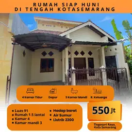 RUMAH SECOND DI BUGEN TLOGOSARI SEMARANG