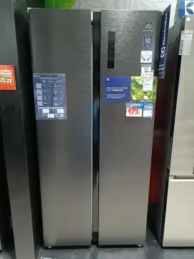 Kredit Kredivo Kulkas Electrolux Side By Side 450L Bunga 0 Tanpa Dp