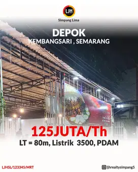 Ruang Usaha dekat Mall Paragon Semarang