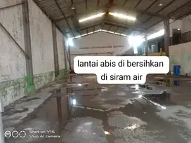 disewakan gudang di tambun Selatan luas 700 meter