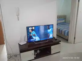 DISEWAKAN MURAH TYPE 3 KAMAR FURNISH LANTAI RENDAH APT BASSURA CITY