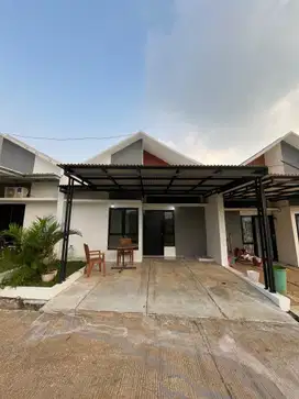 Rumah Baru harga Termurah DP 0% akses 15 menit ke Tol Sawangan