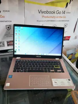 Laptop Asus Vivobook E410M Intel N4020 Ssd 512 Mulus Like new