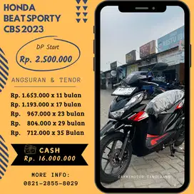HONDA BEAT SPORTY CBS 2023