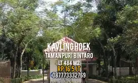 16180 // jual cepat tanah kavling hook terbaik murah puri bintaro