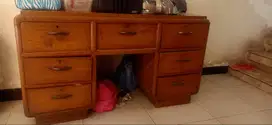 Meja full jati asli