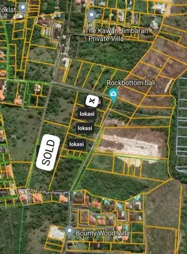 Dijual Tanah Ocean view Jimabaran, Kuta