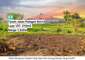 Istimewah View Merapi, Tanah Jalan Palgan Sleman