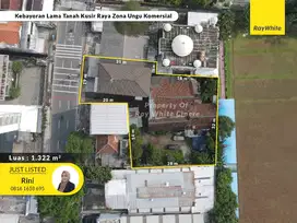 Kebayoran Lama Jalan Utama Zona Ungu Komersial Harga Dekat Njop