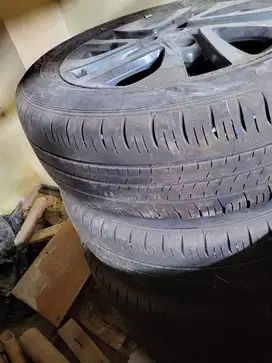 Velg Sienta type Q + Ban Dunlup Enasave 5x100