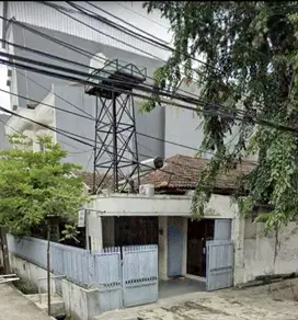 Hoek Rumah Luas 238/175 m2 Sawah Besar Jakarta Pusat Strategis