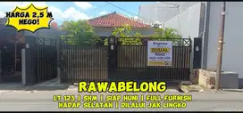Rumah Siap Huni Jalan Daud dekat pasar kembang Rawabelong Jakarta bara