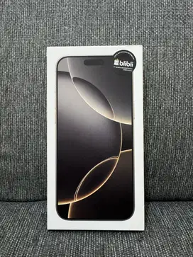 New iPhone 16ProMax 256 resmi