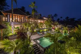 Dijual villa view hutan & lembah lokasi tegalalang