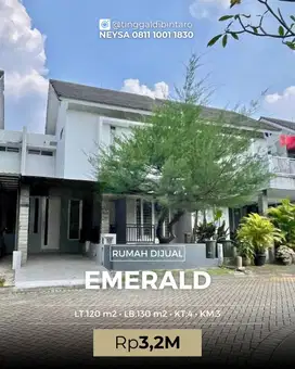 Rumah Murah Depan Taman di Emerald View Bintaro Jaya OM16242