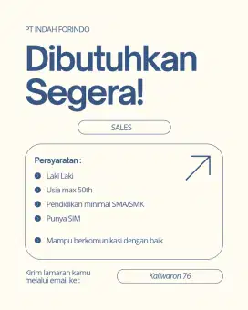 LOWONGAN SALES BAHAN BANGUNAN