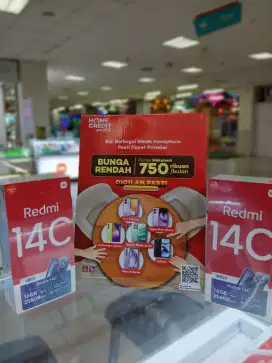 Promo Cicilan Pasti Redmi 14C 6/128GB