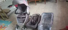 Kereta bayi dan carseat di jual