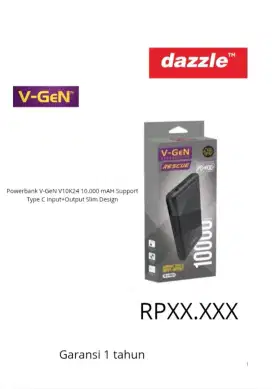 Powerbank vgen v10k24