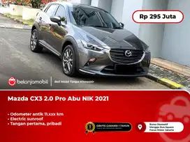 [ LOW KM 11RB ] Mazda CX3 CX-3 CX 3 2.0 Pro Sunroof Abu 2021