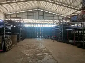 Tanah dan Gudang pinggir jalan utama Bojong Menteng, Rawalumbu