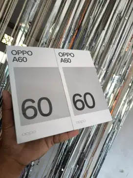 New Oppo A60 ram8/128 garansi resmi 1 tahun