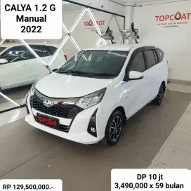 CALYA 1.2 G MANUAL 2022 KONDISI ISTIMEWA SUPER MULUS