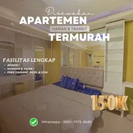 Sewa apartemen Harian Tangerang Serpong green view Termurah