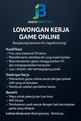 Lowongan kerja game online