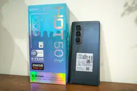 Infinix hot 50 pro+ fullset baru 1 bulan like new