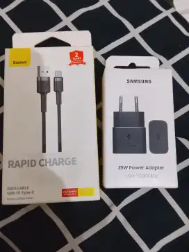 Charger original samsung 25 w c to c