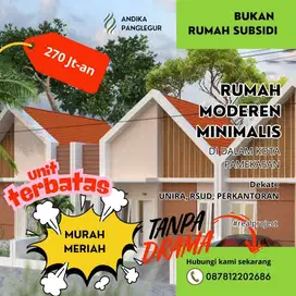 Jual Rumah Dekat UNIRA & RSUD Pamekasan, Harga 270 Jt, ITJ 1 Juta.