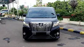 Toyota Alphard 2.5 G ATPM Black on Beige AT 2015 Km 124Rb Record