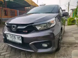 km 14rb Brio RS matic 2020 unit simpanan di malang