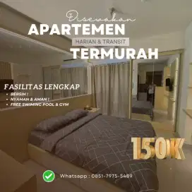 Sewa apartemen Tangerang Harian/Transit Termurah Treepark City Cikokol