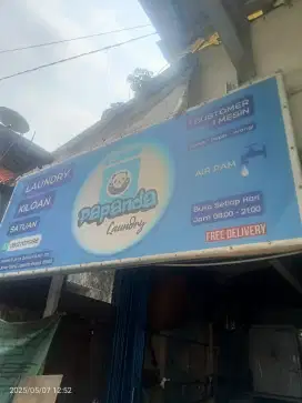 Loker laundry di papanda laundry