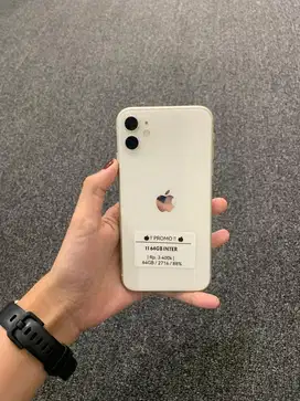 Iphone 11 64gb fullset nominus bergaransi menerima tuker tambah
