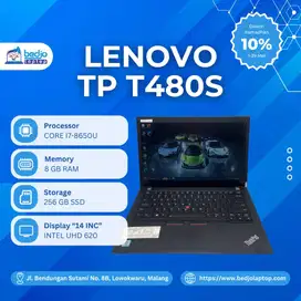 LAPTOP LENOVO TP T480S TERGOKIL DI MALANG